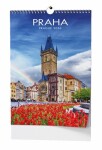 Praha 2026 - nástěnný kalendář