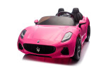 Mamido Elektrické autíčko Maserati GranTurismo Folgore 24V | 480W | 60 kg růžové
