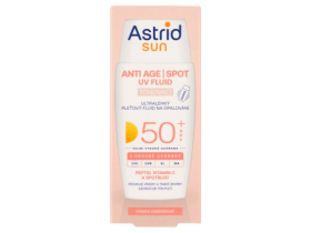 Astrid Sun Anti Age tónovací ultralehký pleťový fluid na opalování SPF 50+ 40 ml