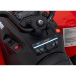 Mamido Dětská elektrická čtyřkolka Maverick ATV 2x200W červená