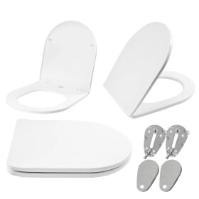 REA - DESKA SEDESOWA UF DUROPLAST FLAT WHITE REA-C6001