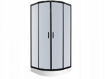 KERRA - Sprchová kabina Tiara 90x90 půlkruhová s vaničkou 5907548112552