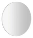 SAPHO - NOTION SLIM kulaté zrcadlo v rámu ø 70cm, bílá mat NT700W
