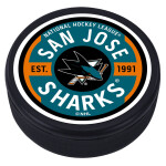 Mustang Puk San Jose Sharks NHL Gear Textured Puck