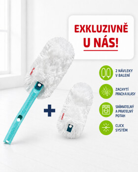 Leifheit Set Prachovka SUPERDUSTER + náhradní návlek na prachovku 41255