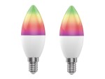 Smart LED žárovka E14 5W RGB CCT WOOX R9075/2pack WiFi Tuya sada 2ks