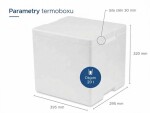 Termoboxy CZ & SK Polystyrenový termobox 20L/15,6Kg, Bílá