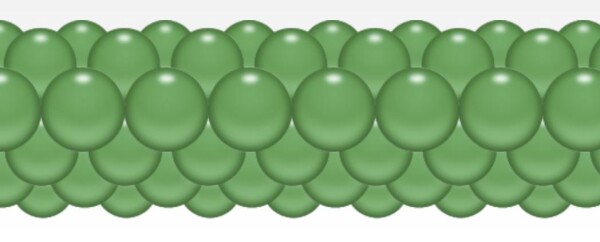 Balónková girlanda zelená 3m balonky.cz Balónková girlanda zelená 3m balonky.cz