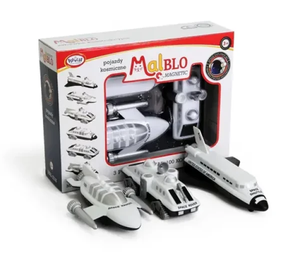 MALBLO Magnetická stavebnice Vesmírná vozidla
