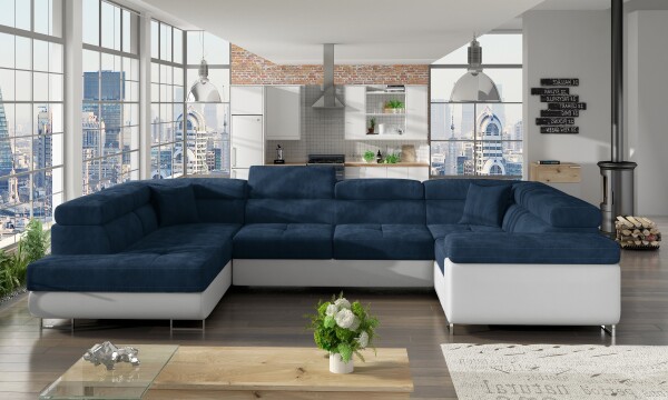 Sedací souprava Letto Provedení: Levá U, látka: Kronos 09/ Soft 17