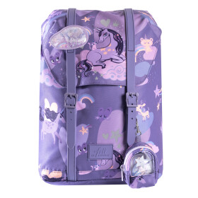 Ergonomický školní Frii of Norway 22L Unicorn Purple