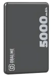 OBAL:ME MagNetix černá / Powerbanka / 5 000 mAh / MagSafe / 15W bezdrátové / 20W USB-C (8596311292453)