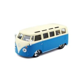 Bburago Plus Volkswagen Van Samba Blue/White