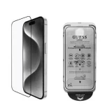 Guess Tvrzené Sklo 2.5D pro iPhone 16 Pro Black (57983122356)
