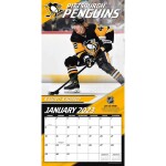 JF Turner Kalendář Pittsburgh Penguins 2023 Wall Calendar