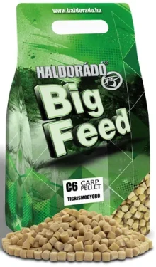 Haldorádó Pelety Big Feed C6 Pellet 2kg 6mm Tygří ořechy (HBFC6P-TI2500)