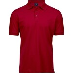 BAUINVEST Pánské luxusní strečové piqué polo z těžké bavlny 215g/m2