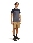 ICEBREAKER Mens Mer Cool-Lite Sphere III SS T Colour, Midnnavy Hthr/Midnnavy/Cb (vzorek) velikost: M