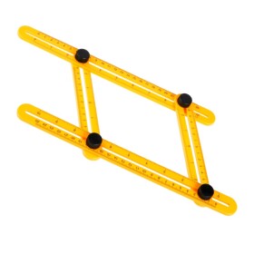 LEVIOR 14480 Pravítko víceúčelové, skládací, 250 x 120mm