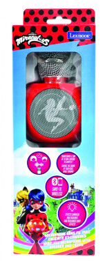 Lexibook bezdrátový karaoke mikrofon Kouzelná Beruška s vestavěným reproduktorem a světelnými efekty - Alltoys Lexibook