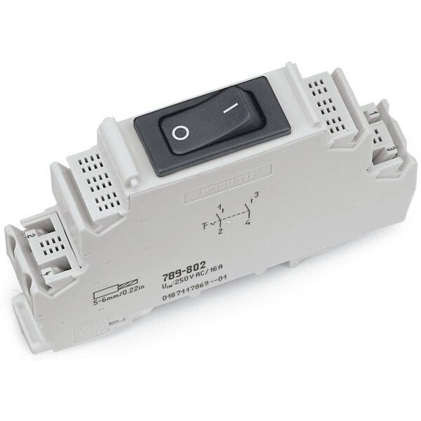 WAGO 789-801 Spínací modul 10 ks