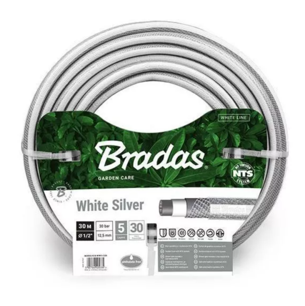 Hadice NTS WHITESILVER 1/2" - 20m Délka hadice: 30 m