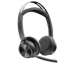 Poly Voyager Focus 2 USB-C MS Teams černá / Bezdrátová náhlavní souprava / mikrofon / Certifikace MS Teams / USB-C/A (9T9J4AA#AC3)
