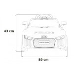 Mamido Dětské elektrické autíčko Audi R8 Spyder policie