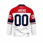Dres české hokejové reprezentace 2026 CCM Fandres replica- bílý Velikost: XL