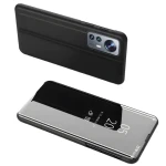 Hurtel Clear View Case s klopou černá / Flipové pouzdro / Xiaomi 12 Lite / průhledné okénko