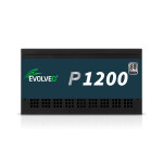 EVOLVEO P1200, zdroj 1200W, 80+ PLATINUM, ATX 3.1, aPFC, 140 mm ventilátor, plně modulární, 3 roky záruka, černý