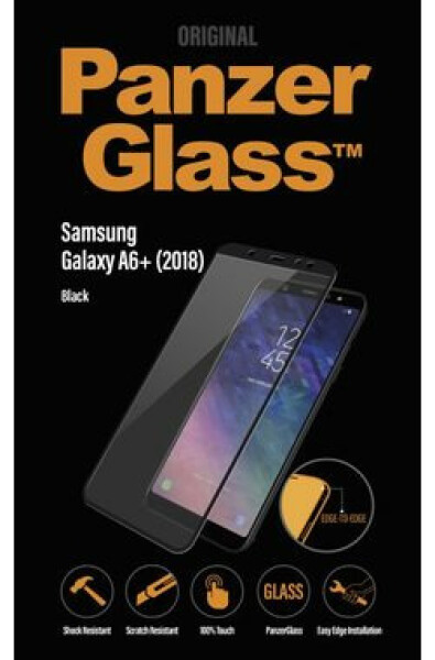 PanzerGlass Tvrzené sklo pro Samsung Galaxy A6+ (2018) černá (5711724071508)