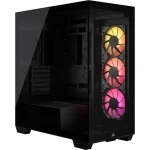Corsair 3500X ARGB černá / E-ATX / 2x USB-A 3.2 / 1x USB-C 3.2 / 3x 120mm / bez zdroje / průhledná bočnice (CC-9011278-WW)