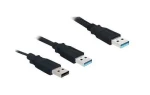 Delock USB Type-A - Type-A / USB kabel / USB 3.2 Gen 1 (5 Gbps) / 60 cm (82908)