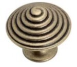 Gamet Nábytková knopka rustikální Delicato staromosaz (3105-Z)