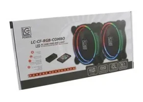 LC-Power LC-CF-RGB-COMBO / Sada RGB ventilátorů a LED osvětlení / pro PC skříň (LC-CF-RGB-COMBO)