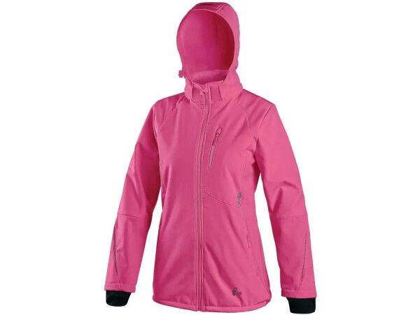 CXS NEVADA Dámská softshellová bunda růžová XS 123011930091