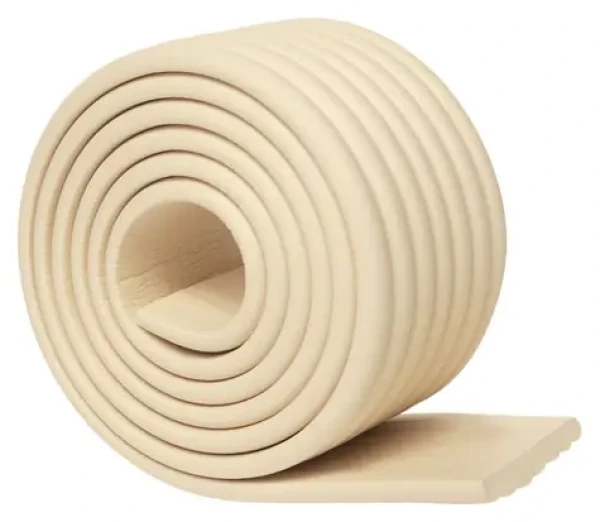 SIPO Ochranná pěnová páska na hrany krémová / 2 m / šířka 75 mm / tloušťka 8 mm / vč. lepicí pásky 3M