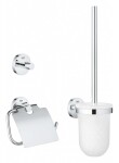 GROHE - QuickFix Start Set doplňků pro toaletu 3 v 1, chrom 41204000
