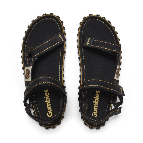 Gumbies Tracker Sandály Unisex Black M GU-SATRA001 37