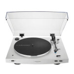 AUDIO-TECHNICA AT-LP3XBTWH bílá / Automatický gramofon / 33 RPM 45 RPM / řemenový pohon / automatický (AT-LP3XBTWH)