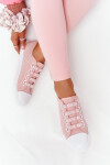 Women's Sneakers With Drawstring BIG STAR Pink Velikost: