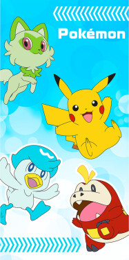 Dětská osuška Pokémon Chyť je Všechny