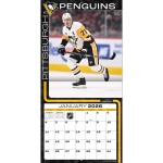 JF Turner Kalendář Pittsburgh Penguins NHL 2026 Wall Calendar