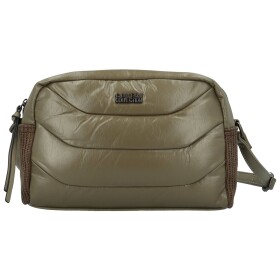 Trendy dámská koženková crossbody kabelka Coveri Darcy, taupe