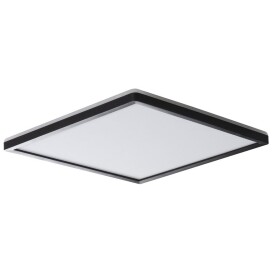SAPHO - AZPO stropní LED svítidlo, 420x420, 22W, 3000/4000/6000K, IP54, černá mat 31535