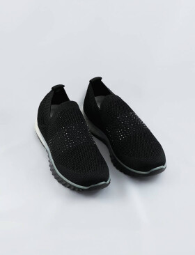 černé dámské nazouvací sportovní boty černá model 17066103