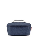 Chladící taška na jídlo Reisenthel Coolerbag M pocket Herringbone dark blue