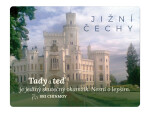 Magnet na lednici Jižní Čechy "Tady a teď je jediný skutečný okamžik. Nesni o lepším" - Sri Chinmoy