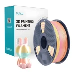 Sunlu PLA+ Silk duhová 05 / Struna pro 3D tiskárnu / PLA / 1,75 mm / 1 kg (PLA+ Silk R 05)